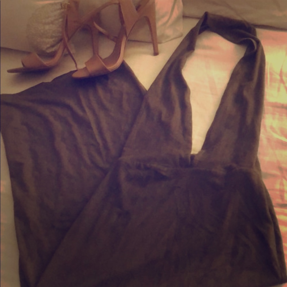 Halter top bodycon dress